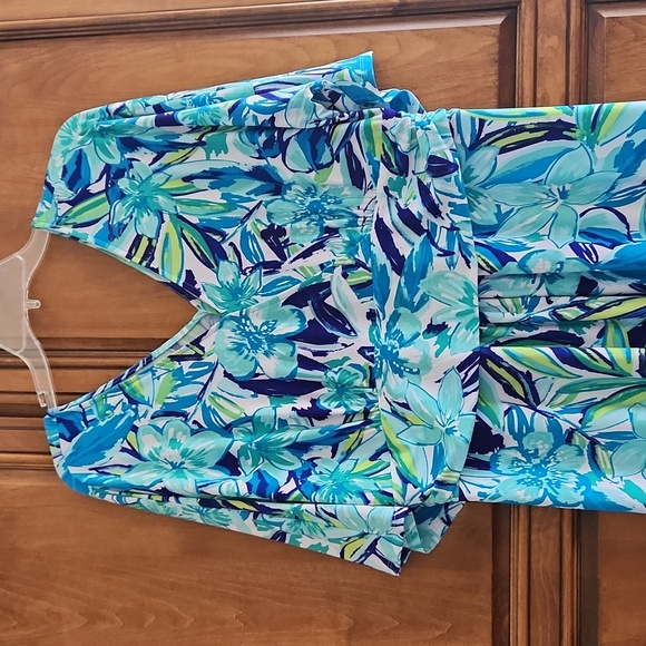 Cappagallo Maxi Dress, V Neck and Perfect Length Sleeves - Picture 2 of 5